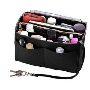 NWT Bag Organizer Insert Black for Louis Vuitton Speedy 30, Noe GM & More